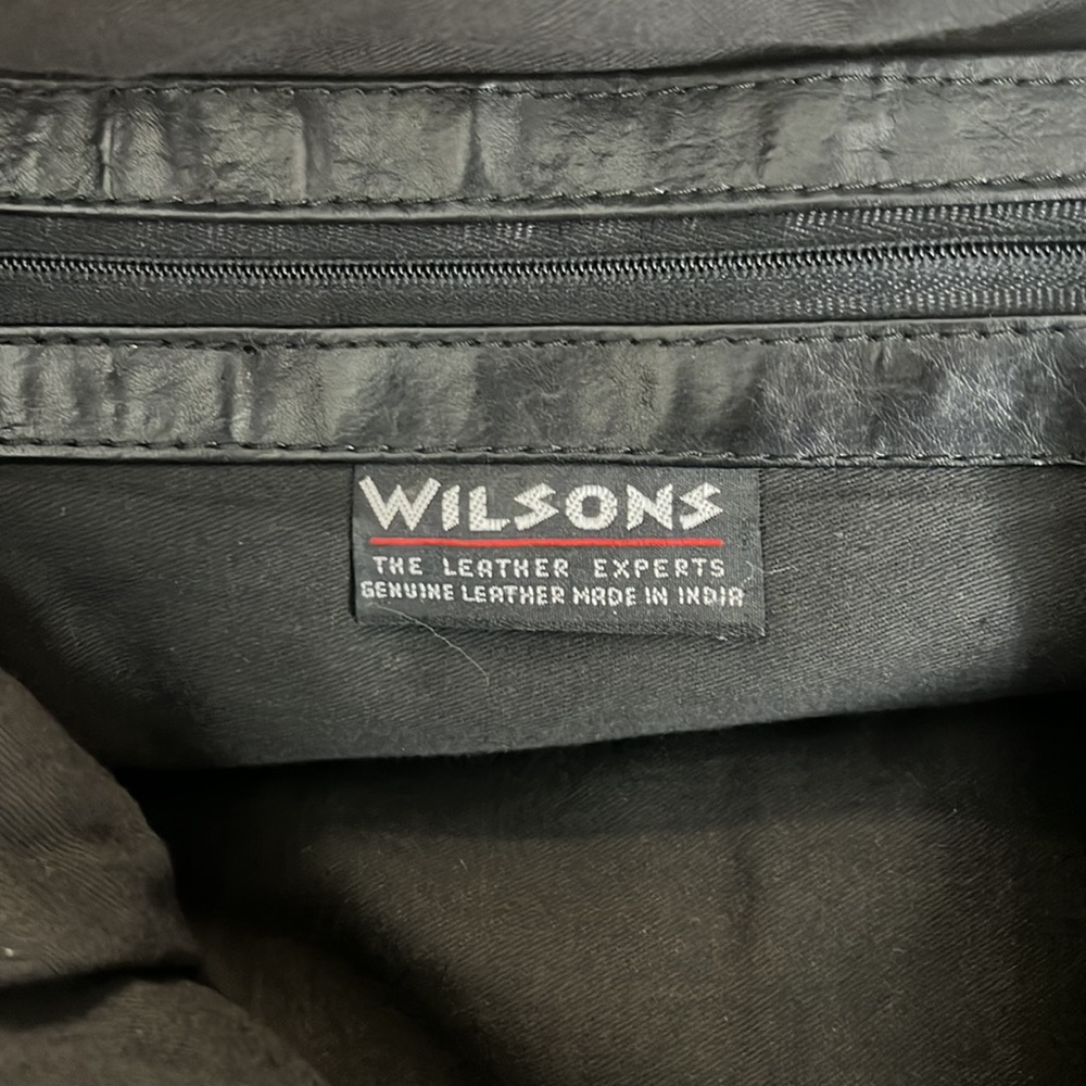 Wilsons shoulder leather bag - Picture 5 of 10